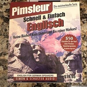 Pimsleur English Audio Course for German Speakers